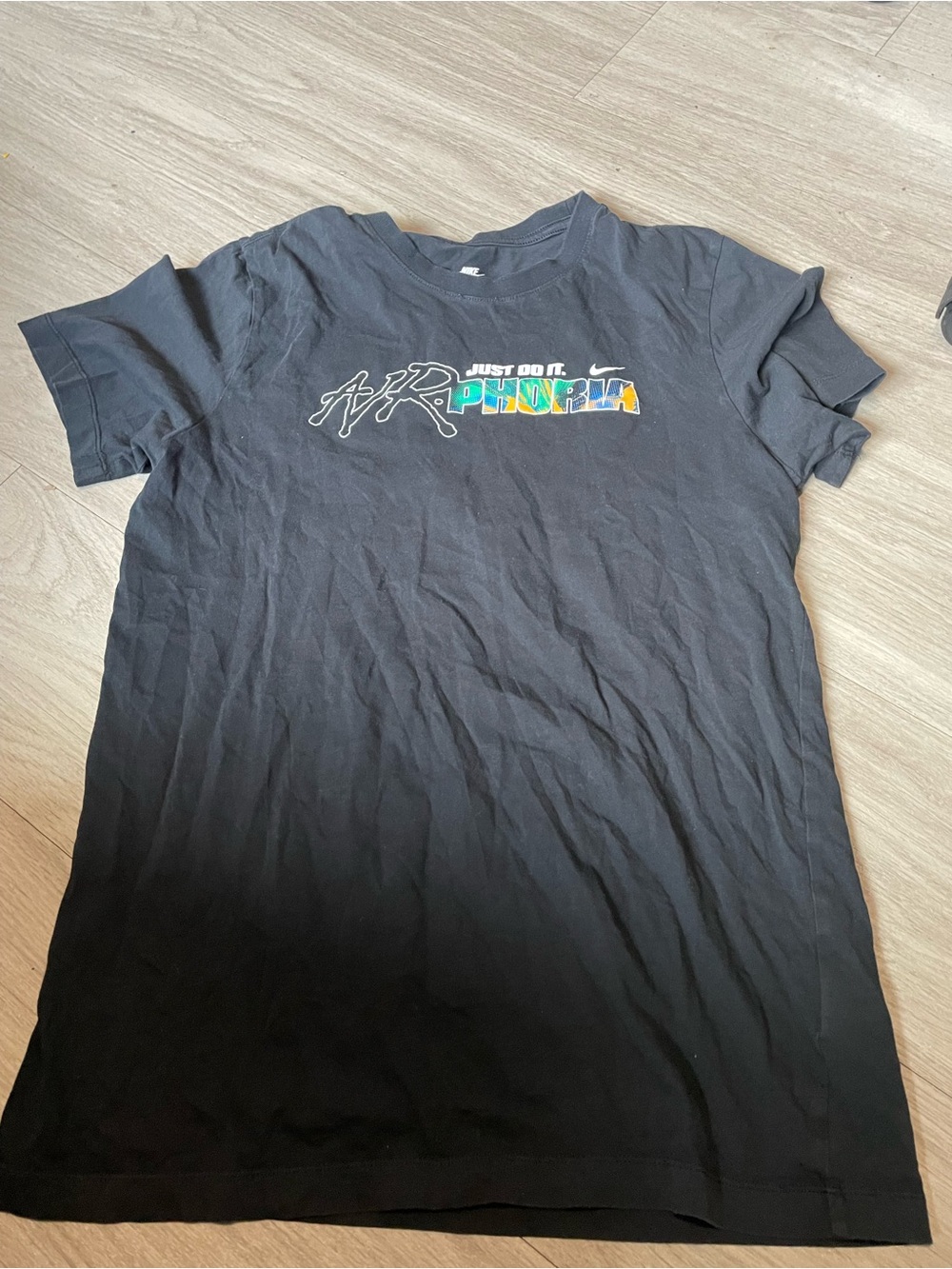 Nike Black Short-Sleeve 'Air PHORIA' Graphic Tee
